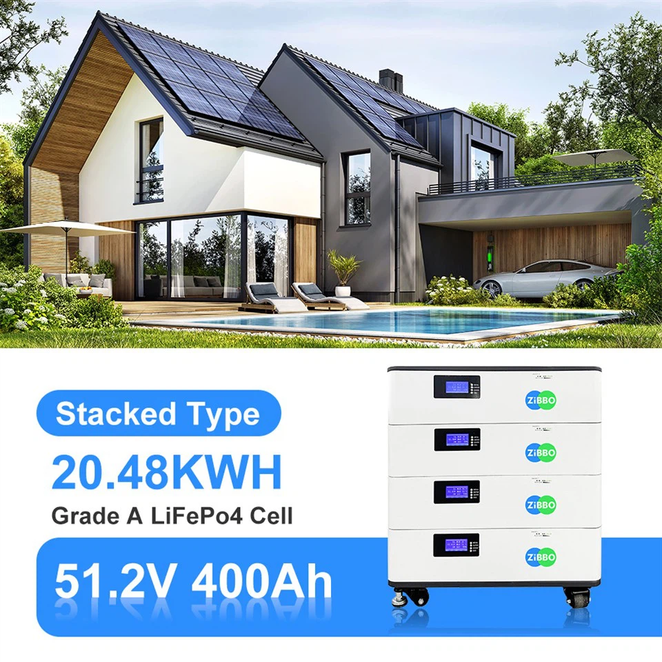 China Factory Lifepo4 Battery 51.2V 400Ah 20kWh Lithium Batteries