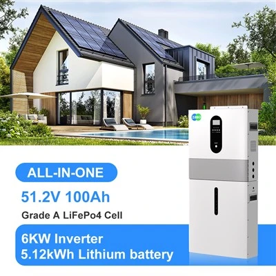 6KW Off-Grid kućni sustav za skladištenje energije 51.2V 100AH ​​ALL-ONE LITIJENSKI