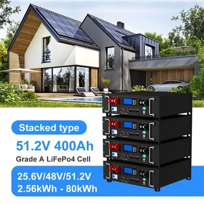 Stalak montiran 20kWh 400AH 51.2V litij baterija velikog kapaciteta