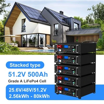 Solarni litij baterijski paket 51.2V 500AH 25KWH SERVER RACKA